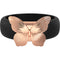 Butterfly Collection - Women's Silicone Rings with Stainless Steel Butterfly - Patent Pending