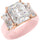Rinfit Silicone Ring with Three Emerald CZ Stones - Patented