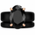 GlowStone Black Oval Cut CZ Ring Set for Women | Stackable 2-Ring Silicone Wedding Ring Set with 12×8 mm Oval CZ | Patented Design