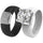 Set Silicone Ring – 7mm Round Solitaire CZ | Patented Design - GlowStone Collection