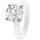 Rinfit Thin Silicone Ring with Round cut CZ | Patented Design
