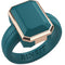 Emerald Collection- Silicone Rings for Women with Metal Frame - Patented Design