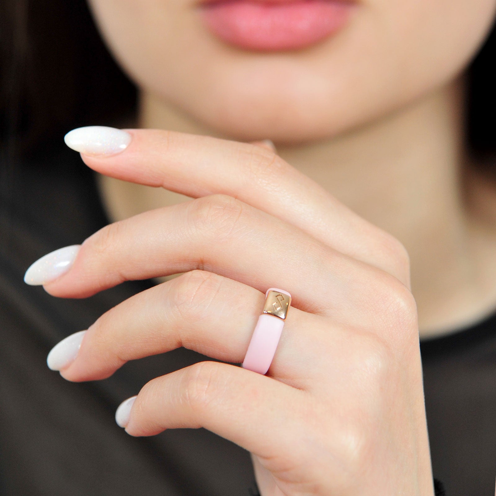 MetalInfinity Collection - Women's Silicone Rings with Metal - Patented Design