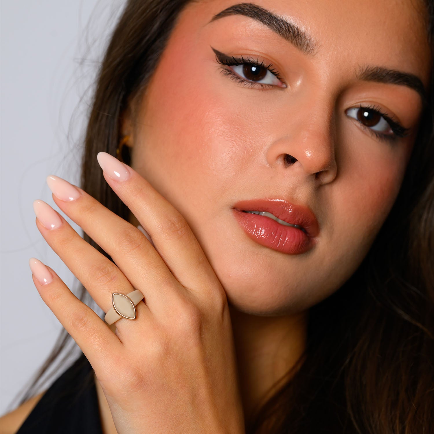 Marquise Collection  - Silicone Rings for Women with Metal Frame - Patent Pending Design