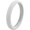 Stackable Thin Silicone Wedding Ring for Women by Rinfit
