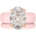 Oval Cut CZ Silicone Ring Set for Women, Stackable 2-Ring Set, 11×8 mm Oval Cut CZ | Patented Design - GlowStone Collection