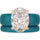 Oval Cut CZ Silicone Ring Set for Women, Stackable 2-Ring Set, 11×8 mm Oval Cut CZ | Patented Design - GlowStone Collection