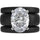 Oval Cut CZ Silicone Ring Set for Women, 2 Thin Stackable Rings – 11×8 mm Oval Cut CZ | Patented Design - GlowStone Collection