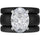 Oval Cut CZ Silicone Ring Set for Women, 2 Thin Stackable Rings – 11×8 mm Oval Cut CZ | Patented Design - GlowStone Collection