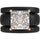 Princess Cut CZ Silicone Ring Set for Women, 2 Thin Stackable Rings – 8 ×8 mm Princess Cut CZ | Patented Design - GlowStone Collection