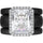 Rinfit Halo Silicone Ring Set for Women, Stackable 3 Ring Set, 10×8 mm CZ Stone + 2 Thin Rings | Patented Design