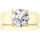 Round Cut CZ Silicone Ring Set for Women, Stackable 2-Ring Set, 7 mm Round Cut CZ | Patented Design - GlowStone Collection