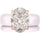 Oval Cut CZ Silicone Ring Set for Women, Stackable 2-Ring Set, 11×8 mm Oval Cut CZ | Patented Design - GlowStone Collection
