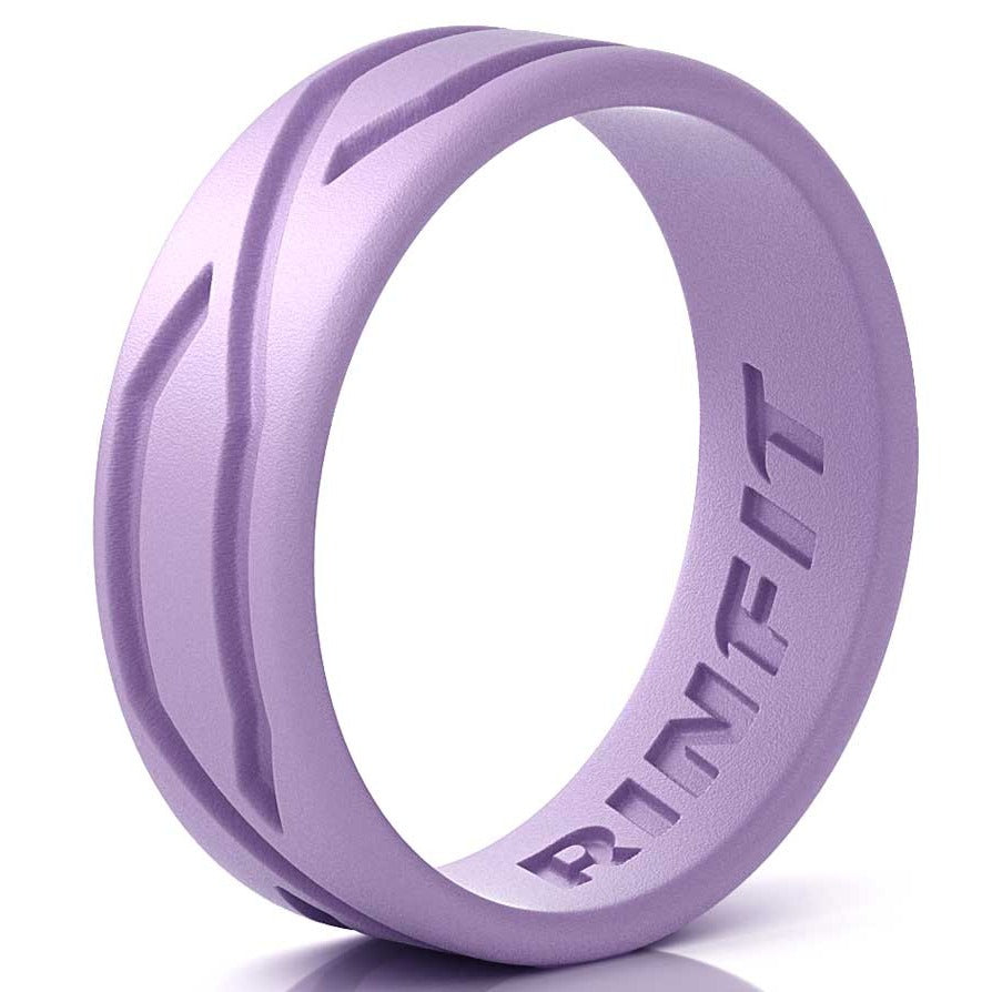 GIFT RING Women's 4Love Silicone Ring. Soft, Comfortable & Durable Wedding Band. US Design Patent