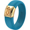 MetalInfinity Collection - Women's Silicone Rings with Metal - Patented Design