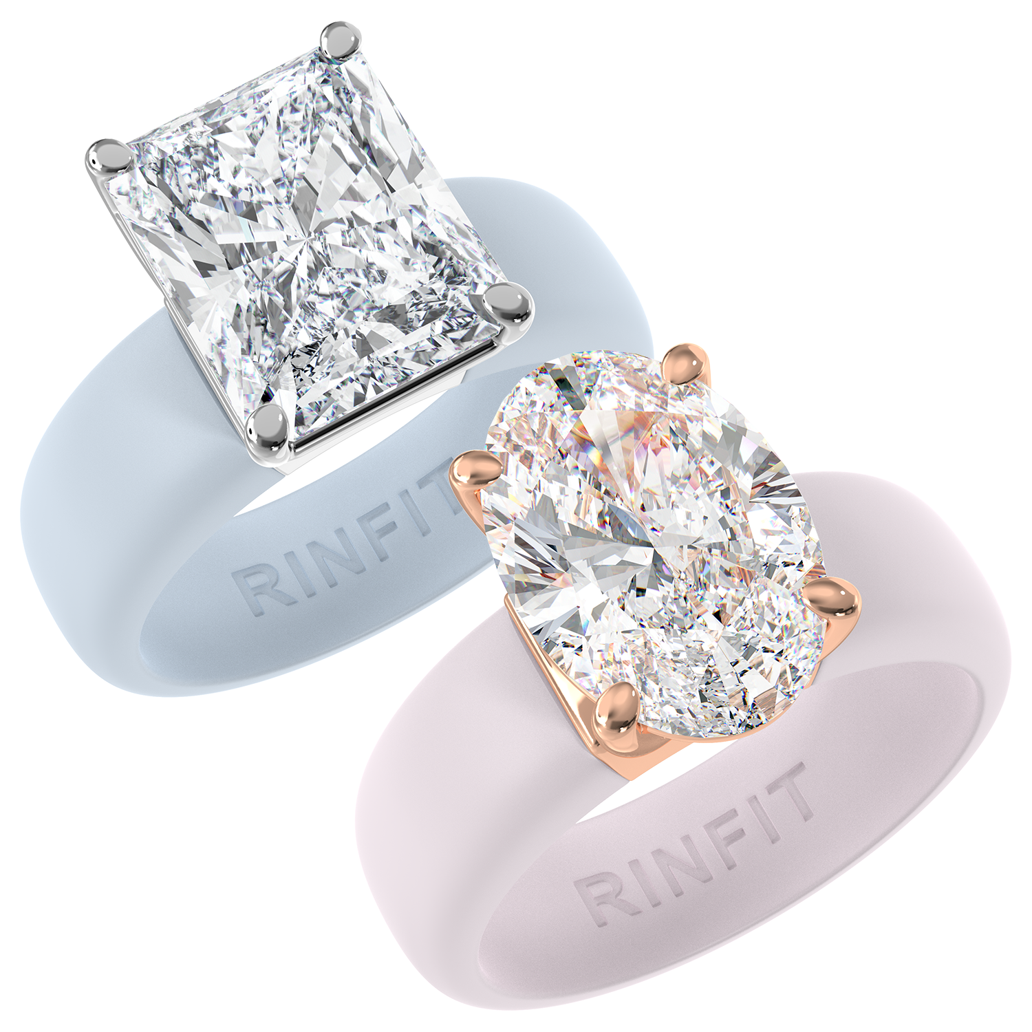 Rinfit Silicone Ring - The Flavor Collection - Limited Edition 2-Rings Set | U.S. Patented Design