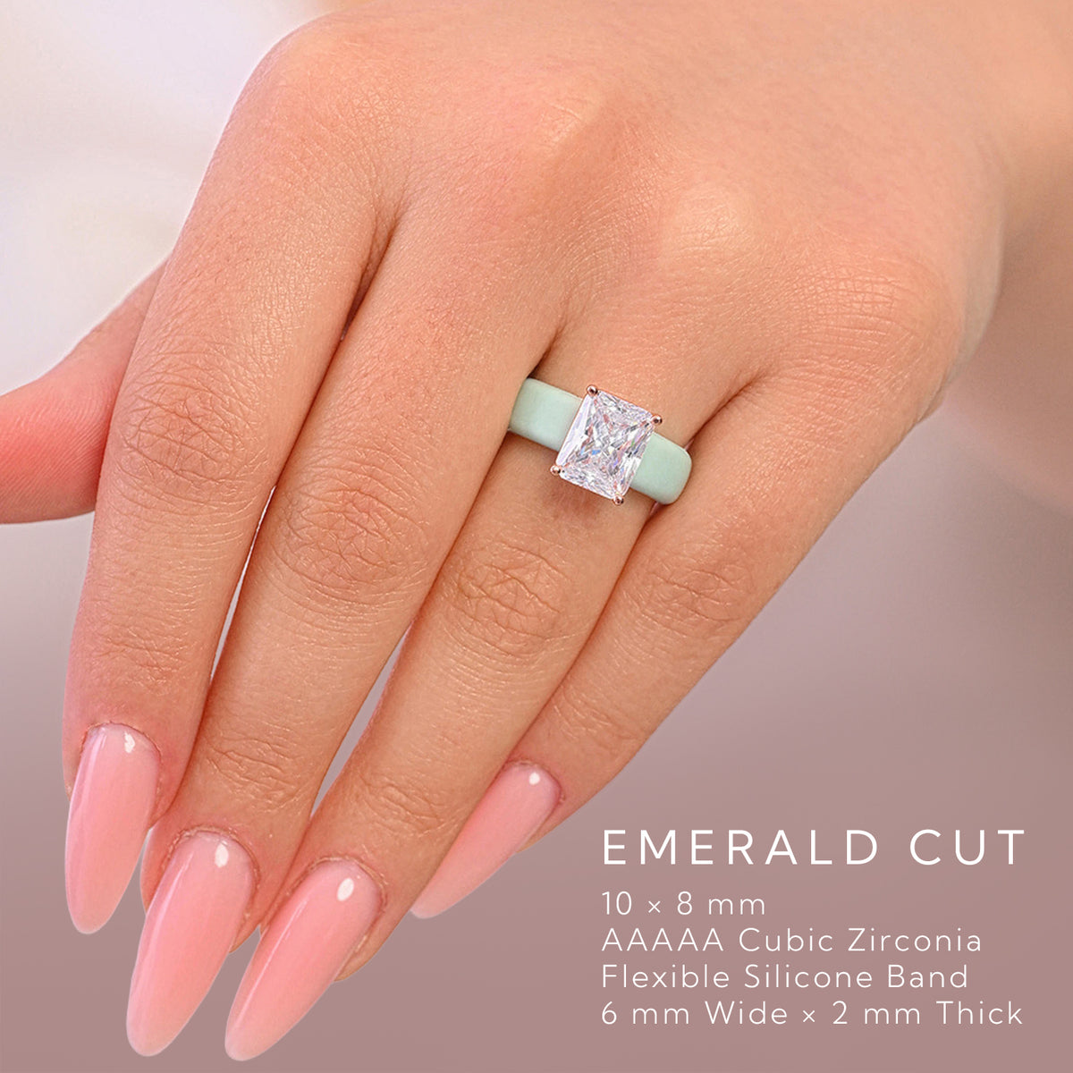 #color_Light Green and Rose Gold