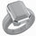 Emerald Collection- Silicone Rings for Women with Metal Frame - Patented Design