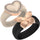 Rinfit Silicone Rings - Heart & Butterfly Collection - 2 Rings Set | Patent Pending Design