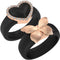 Rinfit Silicone Rings - Heart & Butterfly Collection - 2 Rings Set | Patent Pending Design