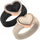 Rinfit Silicone Rings – Heart Collection- 2 Rings Set | U.S. Patent Pending Design