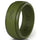 GIFT RING Men's Infinity Silicone Ring. Soft, Comfortable & Durable Wedding Band. US Design Patent