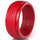 GIFT RING Men's Infinity Silicone Ring. Soft, Comfortable & Durable Wedding Band. US Design Patent