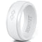 GIFT RING Men's Infinity Silicone Ring. Soft, Comfortable & Durable Wedding Band. US Design Patent