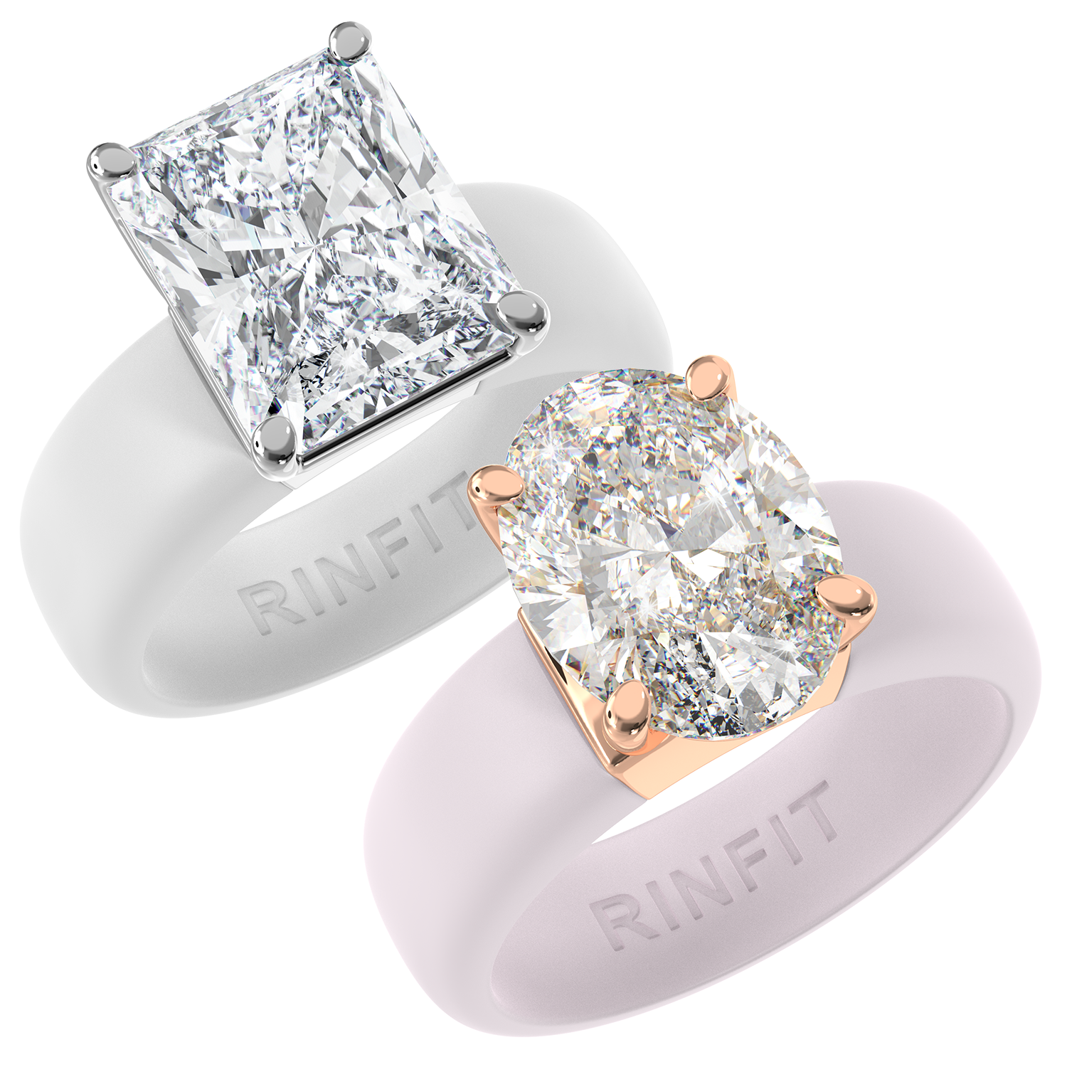 Rinfit Silicone Ring - The Flavor Collection - Limited Edition 2-Rings Set | U.S. Patented Design