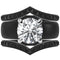 Silicone Ring Stackable Set – 7mm Round Solitaire CZ | Patented Design - GlowStone Collection