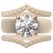 Silicone Ring Stackable Set – 7mm Round Solitaire CZ | Patented Design - GlowStone Collection