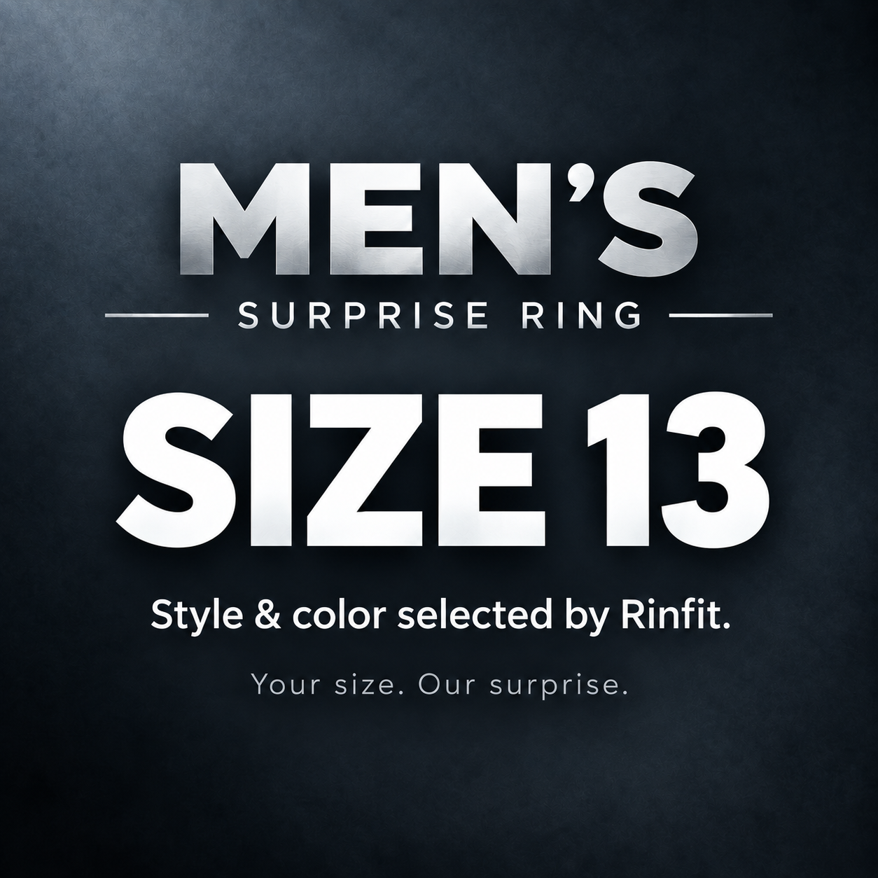 Men’s Surprise Ring