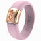 MetalInfinity Collection - Women's Silicone Rings with Metal - Patented Design
