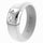 MetalInfinity Collection - Women's Silicone Rings with Metal - Patented Design