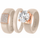 Rinfit Signature Trio – Glowstone Round, Gemstone and Thin Band - Patented Design
