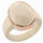 Oversized Oval Collection - Silicone Rings with Metal Frame