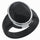 Oversized Oval Collection - Silicone Rings with Metal Frame