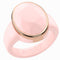 Oversized Oval Collection - Silicone Rings with Metal Frame