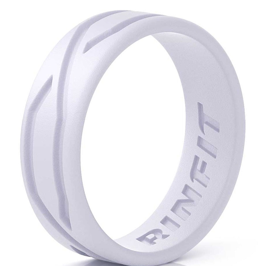 GIFT RING Women's 4Love Silicone Ring. Soft, Comfortable & Durable Wedding Band. US Design Patent