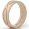 GIFT RING Women's 4Love Silicone Ring. Soft, Comfortable & Durable Wedding Band. US Design Patent