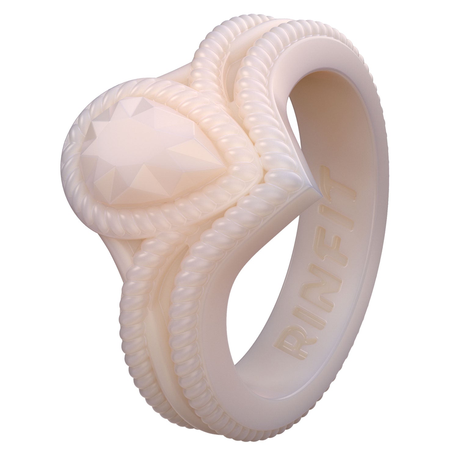 NEW - Limited Edition! Pearl Colors Silicone Diamond Rings