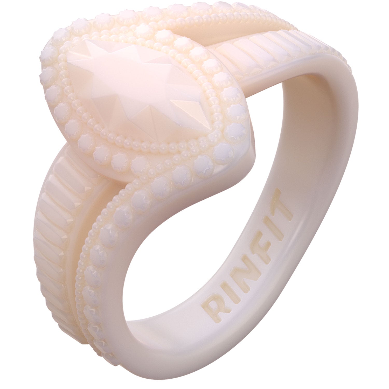 NEW - Limited Edition! Pearl Colors Silicone Diamond Rings