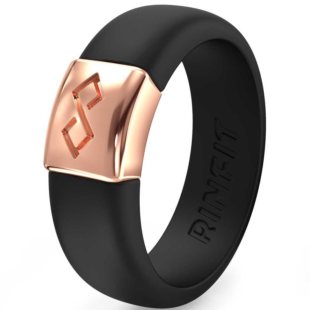 Couple Bundle Silicone Wedding Ring Bundle Set#90