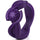 Dark Purple silicone engagement ring for women