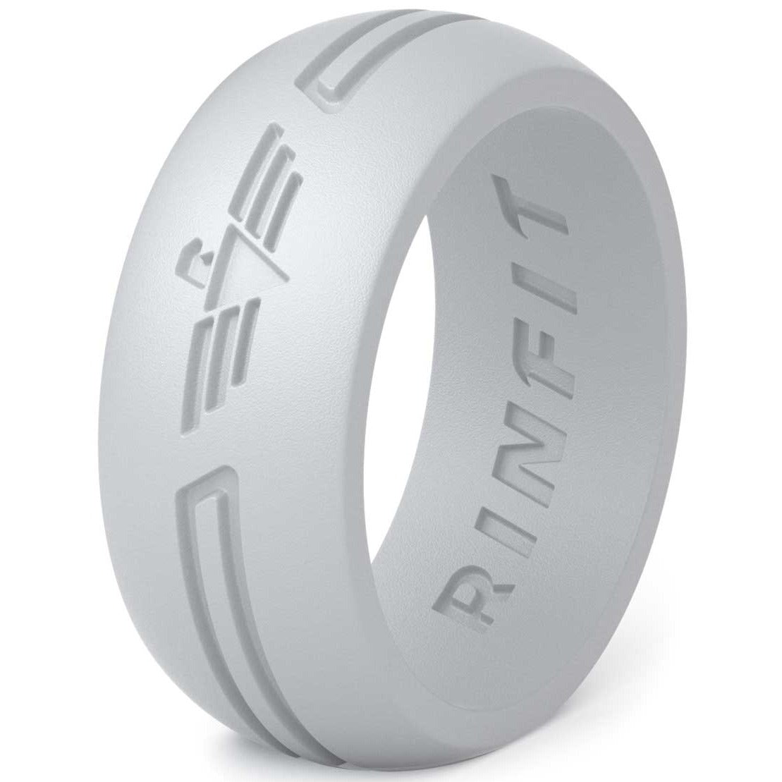 Men's Eagle Silicone Ring. Soft, Comfortable & Durable Wedding Band. US Design Patent