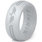 Men's Eagle Silicone Ring. Soft, Comfortable & Durable Wedding Band. US Design Patent