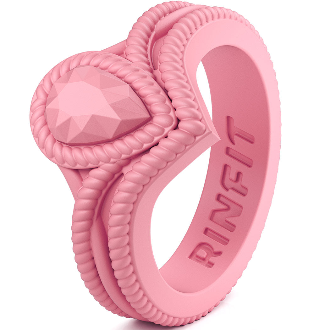 Unique silicone engagement ring for her