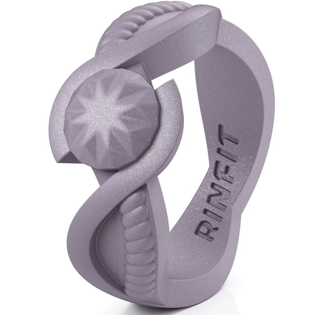 Classy rubber engagement rings for women