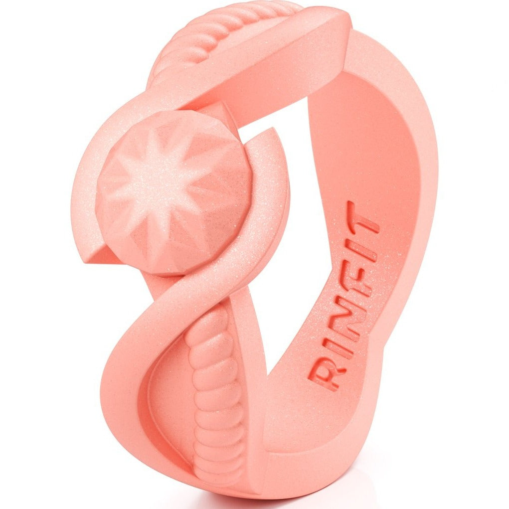 Rubber silicone wedding bands for her