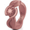 Comfortable Rose gold silicone ring female